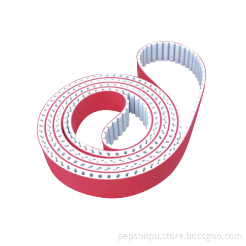 At20 PU Timing Belt Coated with Red Rubber